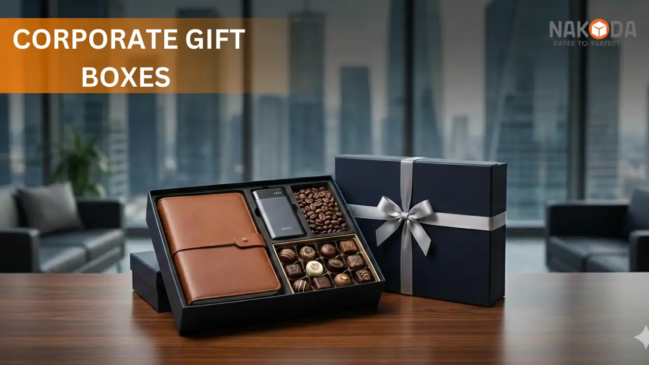 Nakoda India corporate gift box to impress clients & delight employees.